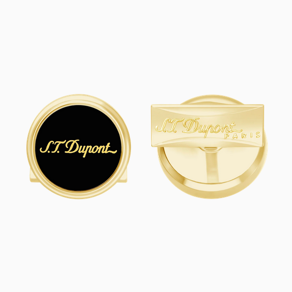 S.T. DUPONT ΜΑΝΙΚΕΤΟΚΟΥΜΠΑ ROUND BLACK GOLD STD