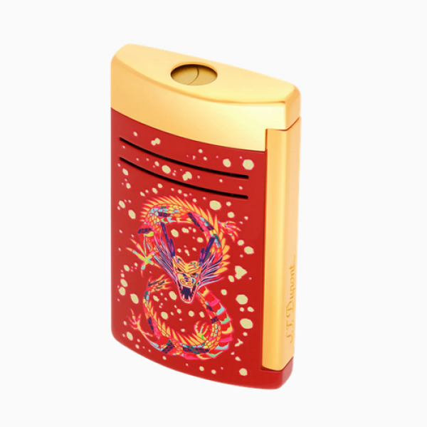 ΑΝΑΠΤΗΡΑΣ S.T. DUPONT MAXIJET DRAGON BURGUNTY GOLDEN