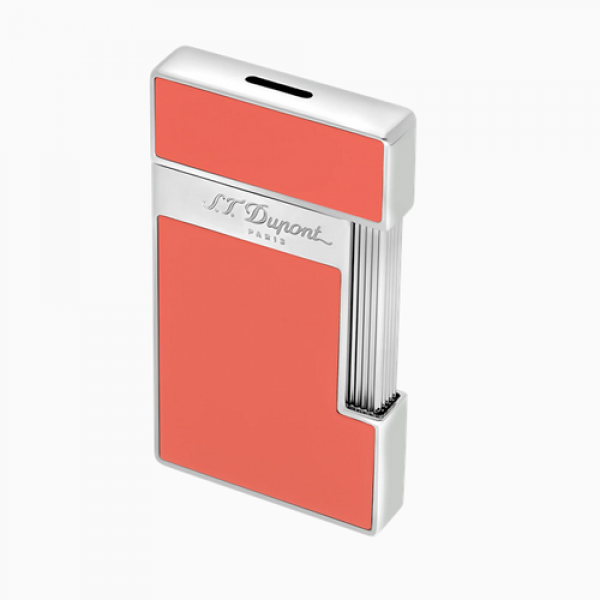 ΑΝΑΠΤΗΡΑΣ S.T. DUPONT SLIMMY LACQUER CORAL SILVER