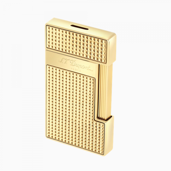 ΑΝΑΠΤΗΡΑΣ S.T. DUPONT SLIMMY LACQUER DIAMOND HEAD GOLDEN
