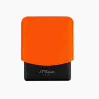 ΘΗΚΗ ΓΙΑ ΠΑΚΕΤΟ ΤΣΙΓΑΡΑ S.T. DUPONT FLUO ORANGE ΘΗΚΗ ΓΙΑ ΠΑΚΕΤΟ ΤΣΙΓΑΡΑ S.T. DUPONT FLUO ORANGE