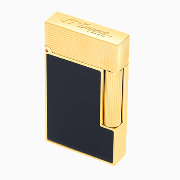 ΑΝΑΠΤΗΡΑΣ S.T. DUPONT LIGNE 2  BLUE LAQUER YELLOW GOLD