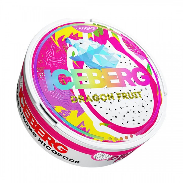 ICEBERG DRAGON FRUIT NICOTINE POUCHES 50mg