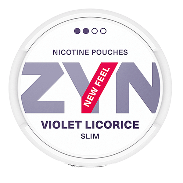 ZYN VIOLET LICORICE NICOTINE POUCHES