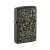 ΑΝΑΠΤΗΡΑΣ ZIPPO BLACK MATTE GOLDEN FLORAR DESIGN