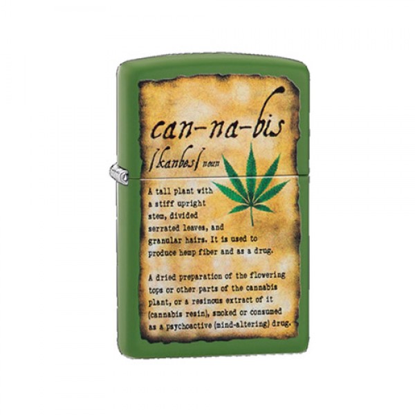 ΑΝΑΠΤΗΡΑΣ ZIPPO CANNABIS DESIGN