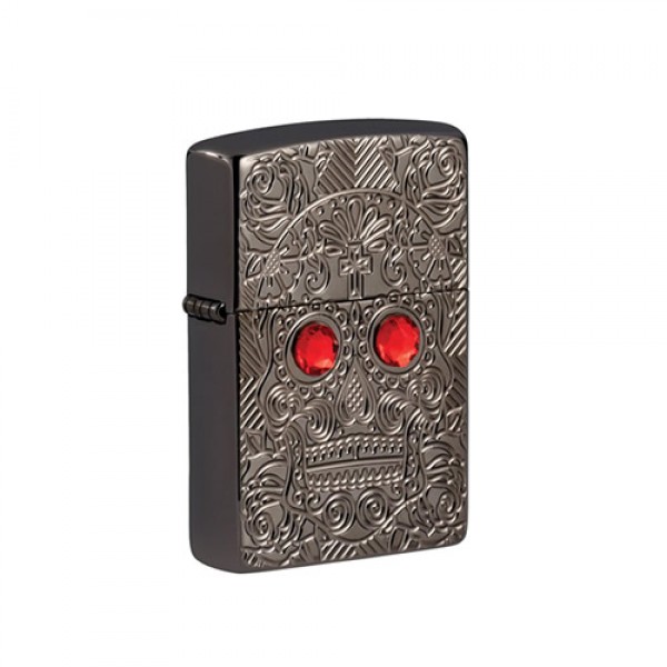 ΑΝΑΠΤΗΡΑΣ ZIPPO CRYSTAL SKULL DESIGN