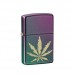 ΑΝΑΠΤΗΡΑΣ ZIPPO IRIDESCENT MARIJUANA LEAF DESIGN