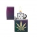 ΑΝΑΠΤΗΡΑΣ ZIPPO IRIDESCENT MARIJUANA LEAF DESIGN