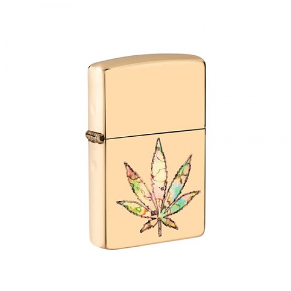 ΑΝΑΠΤΗΡΑΣ ZIPPO MARIJUANA FUSION LEAF DESIGN