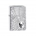 ΑΝΑΠΤΗΡΑΣ ZIPPO SPIDER WEB SKULL DESIGN